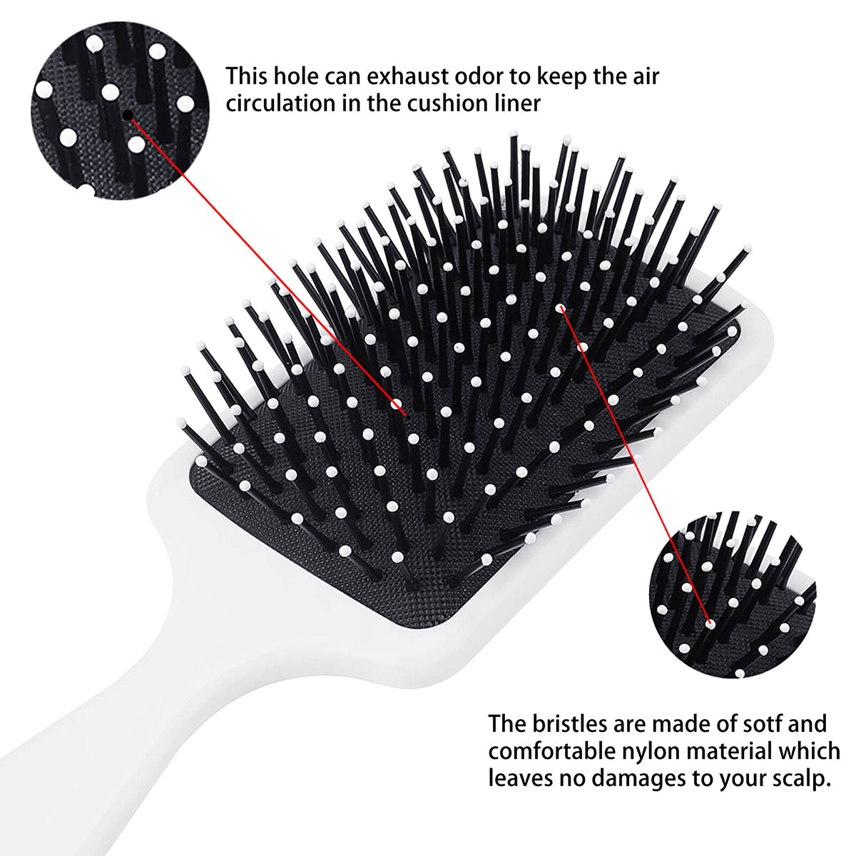 Widows Collection Hair Brush